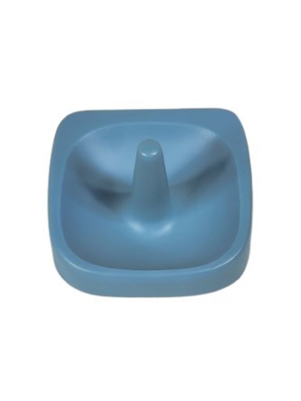 Tupperware Country Blue Ring Stand Jewelry Dish